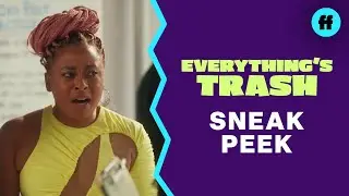 Everything's Trash Season 1, Episode 3 | Sneak Peek: Phoebe Arrives at Jayden's HQ | Freeform
