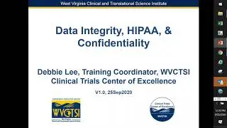 Clinical Trials Toolkit: Data Integrity, HIPAA, & Confidentiality