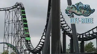Viper Off-Ride Footage, Six Flags Darien Lake Arrow Looping Coaster | Non-Copyright