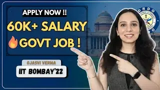 🚨 Last Chance! GATE 2026 Backup : DRDO Recruitment 2026 | 🇮🇳 No Interview, High Salary! 🤑