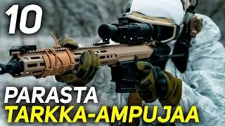 10 TAPPAVINTA TARKKA-AMPUJAA ERI MAISTA
