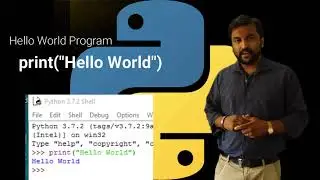 Hello World - first python program