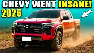 Подробно описаны все 5 комплектаций Chevrolet Colorado 2026 года!
