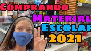 Comprando meu material escolar 2021