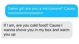 Idiots Laugh at AWFUL Pickup Lines