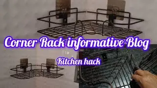 Useful Corner Rack for Kitchen hack/ ಮೂಲೆ Stand /ಇದೊಂದಿದ್ದಾರೆ ನಿಮ್ಮ ಅಡುಗೆ ಮನೆ ನೋಡಲು Neat and Clean