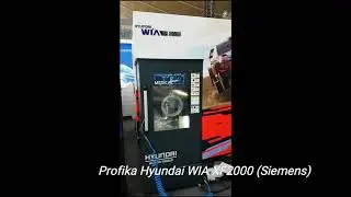 Profika Hyundai WIA XF2000 (Siemens) - Pětios&eacute; obr&aacute;běc&iacute; centrum v designu WRC na EMO Hannover 2019