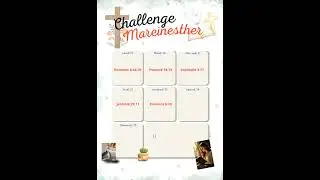 Challenge Biblique : Vendredi 23 Janvier 2026 #foryou#mareinesther #biblique#bible#challenge#gospel