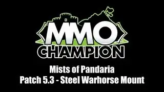 Patch 6.2.2 - Ironbound Wraithcharger Mount