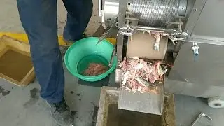 200kg/h commercial industrial fish deboning machine/fish meat extracting machine
