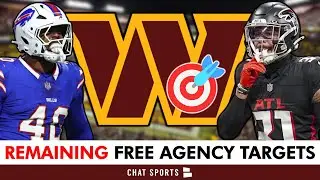 Commanders Free Agency Targets: Remaining NFL Free Agents That Can START For Washington In 2025