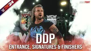 WWE 2K24: WCW Pack DLC - DDP Entrance, Signature Moves & Finishers
