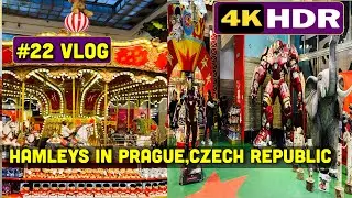 Hamleys in Prague,Czech Republic,The Biggest Shop for kids// Prague city walk