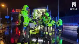 Accidente entre motocicleta y bicicleta en calle O’Donnell, 17enero26