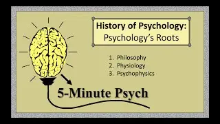 History: Psychology's Roots