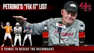 Список исправлений от Петрино: 5 шагов к спасению &laquo;Рейзорбэкс&raquo; | Arkansas Reset