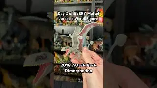 Day 2 of EVERY Mattel Jurassic World Figure 2018 Attack Pack Dimorphodon