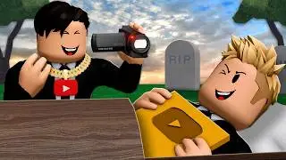 They Pretended He Was DEAD For Views! (A Roblox Movie)