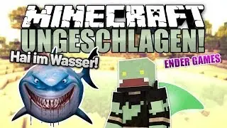 Hai im Wasser Challenge! - Minecraft UNGESCHLAGEN #63 Ender Games | ungespielt