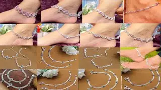Silver anklets design with price . Daily use payal anklets design . Bridal payal design