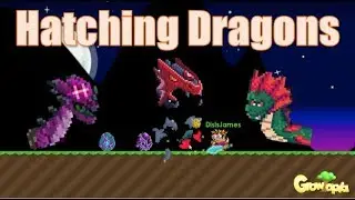 Growtopia | HATCHING DRAGON EGGS! (NEW ITEMS)
