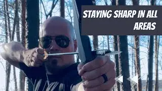 Kukri/Tracker Knife Throwing, Sneak Archery, Shepherd Slinging & the Shooting Range