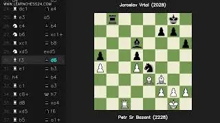 Defense-Semi-Slave: Petr Sr Bazant (2228) vs Jaroslav Vrtal (2028)