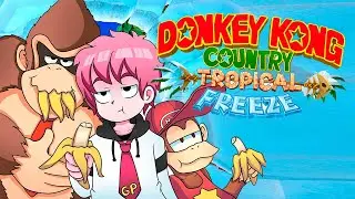 juego DONKEY KONG ¿pero COMIENDO 🍌? | DK Country Tropical FREEZE #GAPALIVE​