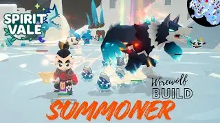 Summoner Werewolf Build Showcase vs Ice Mage | SpiritVale Playtest