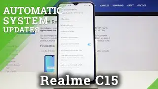 How to Enable Auto System Update in Realme C15 &ndash; Turn On / Off Updates