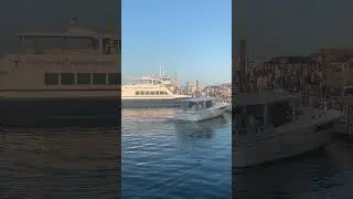 An easy 90 degree wide turn of a small Casino Transit Boat turning dreams into fame or foam💫🛥️🃏