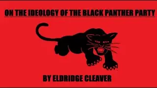 On the Ideology of the Black Panther Party by Eldridge Cleaver | Audio Text
