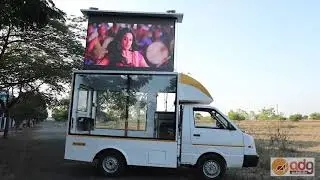Led van for advertising