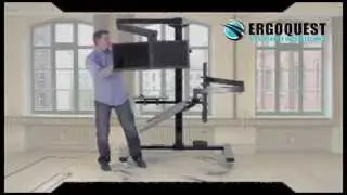EGD-2 Ergonomic Desk / Zero Gravity Workstation