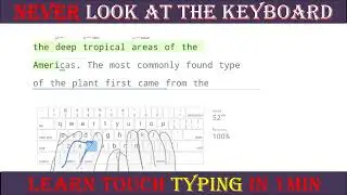 Unlock Lightning Fast Typing Skills: Reach 50 WPM Touch Typing Without Looking at the Keyboard!