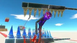 Bloody Spike Trap Challenge &ndash; Animal Revolt Battle Simulator