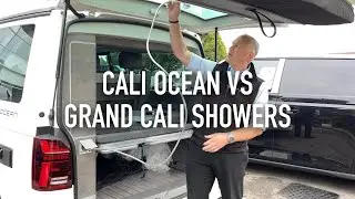 VW California Ocean vs Grand California SHOWERS!