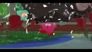 07 The Brawl at the Mall Kirby and the Forgotten Land All Cutscenes no commentary