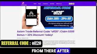 Axiom Trade Referral Code (off20) Get $399 Bonus & 20% Off On Signup _ Axiom Trade Invite Code