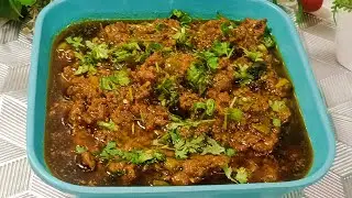 Delhi Style Keema, Bakraeid Special Quick Keema Recipe,प्याज़ हरीमिर्च का स्वादिष्ट भुना कीमा
