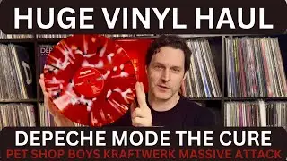 Huge Vinyl Haul Depeche Mode The Cure Kraftwerk