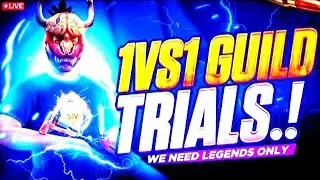 Yuvaraj Gaming Telugu Is Live!! Live Guild Test 1v1, 1v2, 1v3, 1v4