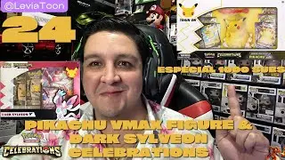 Pok&eacute;mon CELEBRATIONS🔥Pikachu vmax Figure Box & Dark Sylveon V Box🔥 ESPECIAL 1000 SUBS🔥