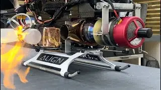king tech  K-45TPHG4+ turbine  helicopter Align trex 800 pro DFC full conversion