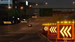 [GT7][PSVR2]センター感度10の不自然さが無くなり、よりリニアになったかも。TOKYO EXPRESSWAY[T598][PS5Pro]