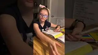 Real Life First Day of the Homeschool Year with Autism