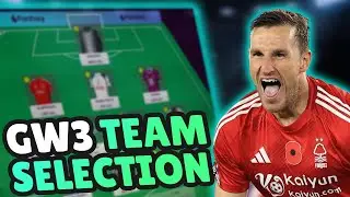 FPL GW3 CHRIS WOOD CAPTAIN 👑 | GAMEWEEK 3 TEAM SELECTION | Fantasy Premier League 25/26