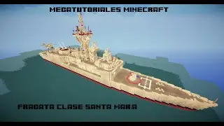 MegaTutoriales Minecraft: Fragata Navarra (F-85) - Clase Santa María