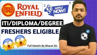 Royal Enfield Hiring Freshers 2025 | ITI/Diploma/Graduate| Mnc Jobs| Latest Jobs| Freshers Jobs 2025