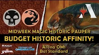 No Rare Historic Affinity! 💥 Pauper Historic Deck BREAKS Expectations! #MTGARENA #MIDWEEKMAGIC #MTG